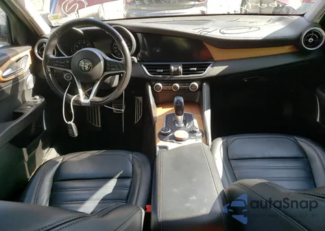 2019 Alfa Romeo Giulia Ti Lusso Awd from USA, damaged, VIN ZARFANBN4K7609220